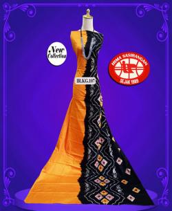 Kain Katun Sasirangan Bahan Katun Gradasi