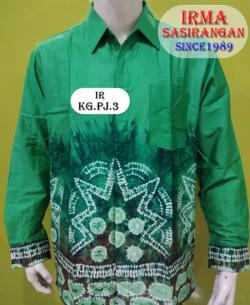 Hem Katun Lengan Panjang Gradasi