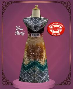 Kain Katun Sasirangan Bahan Katun Gradasi