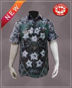 Kemeja Sasirangan Bahan Katun