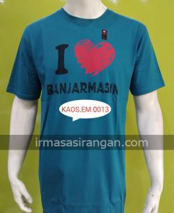 Kaos Oblong Lengan pendek